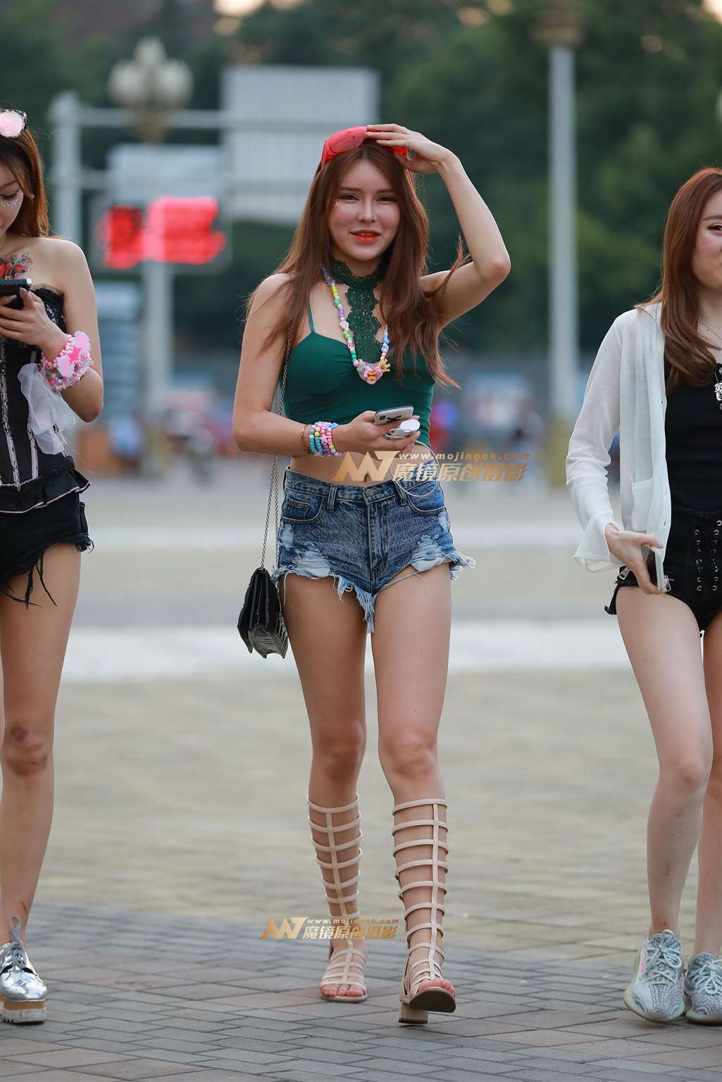 图片[5]-【视觉冲击赛贴】性感热裤，大长腿美女-街拍流行馆