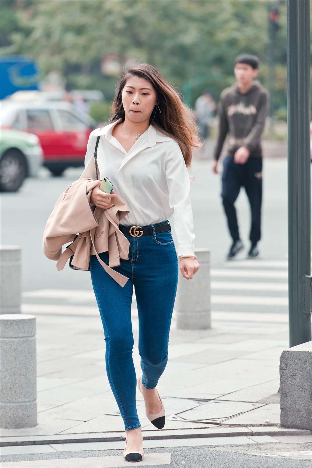 图片[3]-【御风街拍】丰硕的紧牛女郎-街拍流行馆