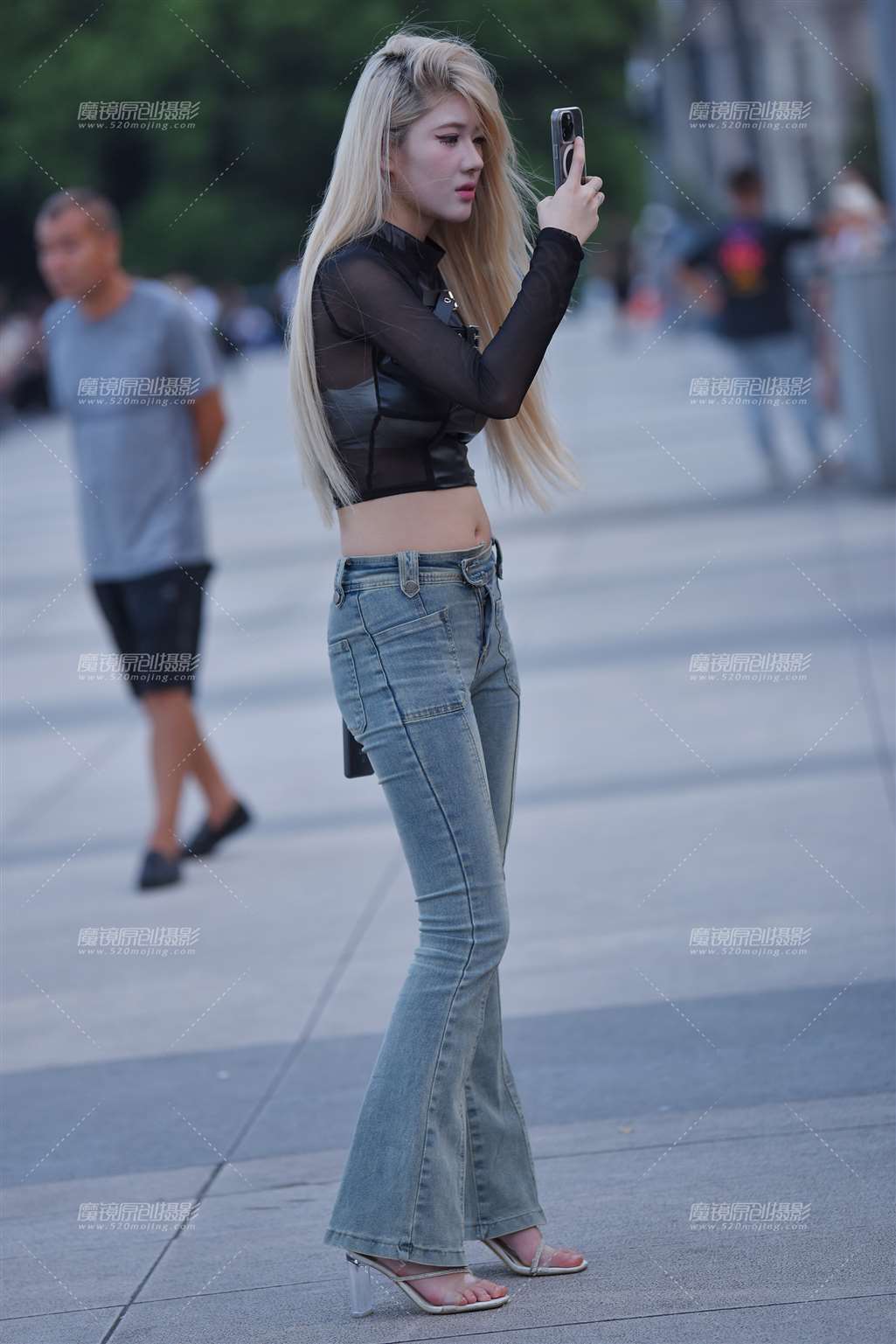 图片[5]-金色长发-街拍流行馆