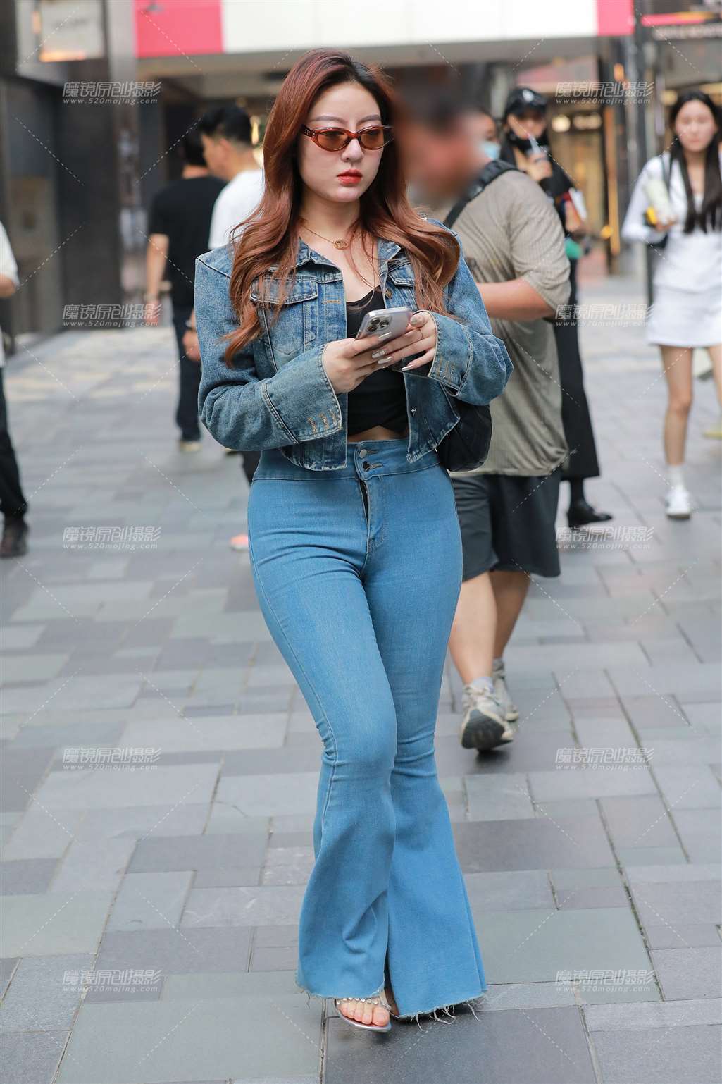 图片[5]-丰润蓝牛美女-街拍流行馆