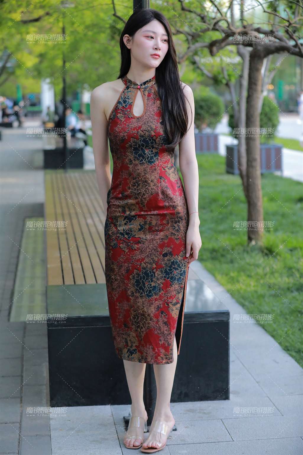 图片[5]-中式旗袍美女-街拍流行馆